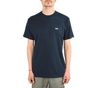 T-Shirt S/S Con Logo Sul Petto Sinistro - Blu/Nero