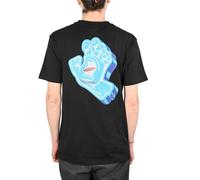 T-Shirt S/S In Schiuma Urlante Santa Cruz - Nera