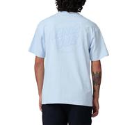T-Shirt S/S Opus Dot Stripe Tonal Santa Cruz - Blu Fresco