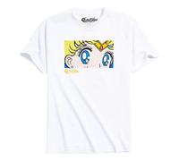 T-Shirt Sailor Moon Con I Suoi Occhi, Bianca