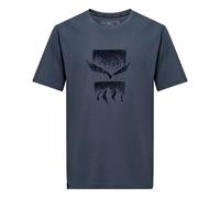 T-shirt Salewa Eagle 3cime manica corta blu notte - L
