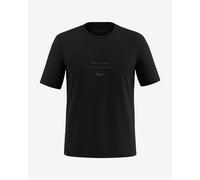 T-shirt Salewa Eagle Alpine Merino manica corta nero grafite - XL