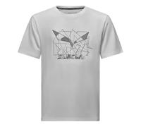 T-shirt Salewa Eagle Geometric Blanc S