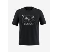 Salewa - Eagle Geometric T-Shirt - Maglia funzionale 46 nero