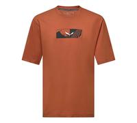 T-shirt Salewa Eagle Hybrid Marron 2XL
