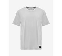T-shirt Salewa Eagle Logo Patch manica corta bianco grigiastro - M