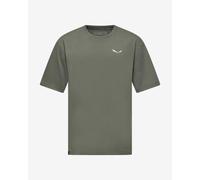 T-shirt Salewa Eagle Loose manica corta verde bosco - S