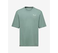 T-shirt Salewa Eagle Loose manica corta verde turchese - L