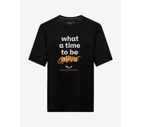T-shirt Salewa Eagle Outside Loose manica corta nero - XL