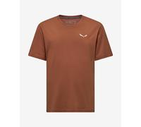 T-shirt Salewa Eagle Vocab manica corta arancione terra - XXL