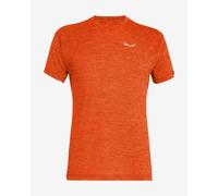 T-shirt Salewa Puez Melange Dry manica corta arancione intenso - XL