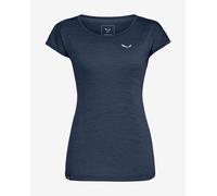 T-shirt Salewa Puez Melange Dry manica corta blu scuro donna - 42