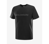 SALOMON Big Logo Tee - Uomo - Nero - Taglia M- modello 2025