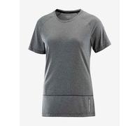 T-shirt Salomon Cross Run manica corta grigio scuro donna - XS