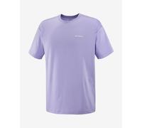 Maglietta salomon chest logo rx violet uomo a manica corta