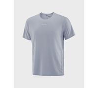 T-shirt Salomon Sense Aero GFX grigio chiaro blu - M