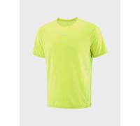 T-shirt Salomon Sense Aero GFX manica corta giallo fosforescente - M