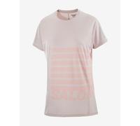 Salomon - Women's Sense Aero Graphic - Maglia da corsa L fuchsia
