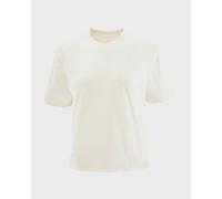 T-shirt Salomon Trackline manica corta bianco perla donna - M