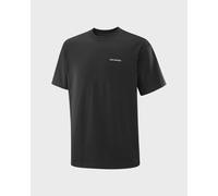T-shirt Salomon Wild Rays Graphic manica corta nero - L