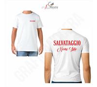 T-Shirt Salvataggio Bagnino Personalizzata Lido Estate 100% cotone Unisex