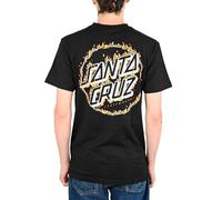 T-Shirt Santa Cruz Burnt Opus OVRSZD - Nera