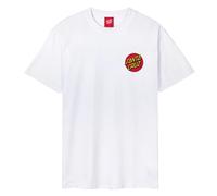 T-shirt Santa Cruz Classic Dot Chest White - Maglietta a Maniche Corte