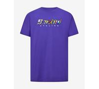 T-shirt Santini 60 Years Of Cycling manica corta viola - L