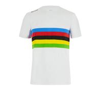 T-Shirt Santini bambino UCI Campione del Mondo Iride - Bianco 11 Anni / Bianco