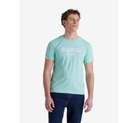 T-shirt Santini Bianchi Milano Fan manica corta celeste - L