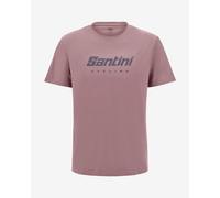 T-shirt Santini Brand lilla chiaro - S
