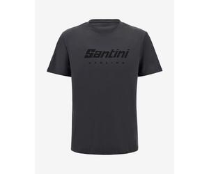T-shirt Santini Brand nero puro - S