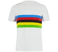 T-Shirt Santini UCI Campione del Mondo Iride - Bianco M / Bianco