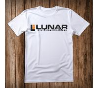 T Shirt Sci Fi Uomini Lunar Industries Moon Movie Serang Station