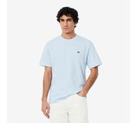 T-shirt scollo rotondo in jersey Blu L Tinta unita