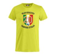 T-shirt Scudetto NeroAzzurri Campioni D'Italia 2024 20 scudetti Milano - A042