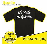T-Shirt Scusate le Spalle Maglietta Divertente Barista bar birreria Cameriere