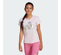 T-shirt Season Essentials Glam Junior Clear Pink / Silver Metallic 9-10A