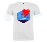 T-SHIRT SEI IL MIGLIOR PAPÀ DI SEMPRE UOMO STAMPA PERSONALIZZATA