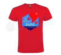 T-SHIRT SEI IL MIGLIOR PAPÀ DI SEMPRE UOMO STAMPA PERSONALIZZATA