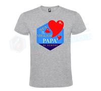 T-SHIRT SEI IL MIGLIOR PAPÀ DI SEMPRE UOMO STAMPA PERSONALIZZATA