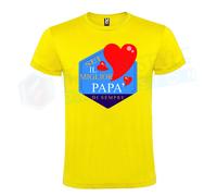 T-SHIRT SEI IL MIGLIOR PAPÀ DI SEMPRE UOMO STAMPA PERSONALIZZATA