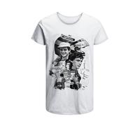 T-Shirt Senna Pilota Formula 1 Uomo Abbigliamento 100% Cotone Taglia da S a XXL