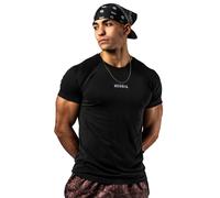 T-shirt senza cuciture Nebbia Power Noir XL