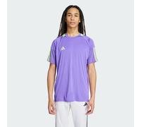 T-shirt Sereno AEROREADY 3-Stripes Purple Rush / Lucid Lemon M