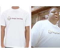 T-shirt Sergio Tacchini Voletta 'Biggie Smalls 1990s' bianca 100% cotone...