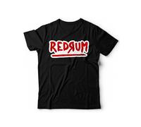 T-Shirt Shining Redrum Maglietta Uomo 100% Cotone Film Horror Vintage (Nero, 46 L IT Uomo, l)