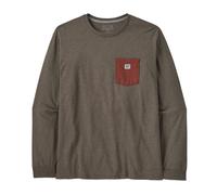 T-shirt Shop Sticker Pocket Responsibili Uomo Marlow Brown
