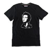 T-shirt SID VICIOUS nera ottimo cotone bassista punk pistols stampa musica anni