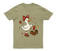 T-shirt Silly Goose On The unisex regalo retrò divertente natura amante...
